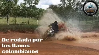 XRE 300 RODADA POR LOS LLANOS COLOMBIANOS | HOY ME TOCÓ CAER (OTRA VEZ)