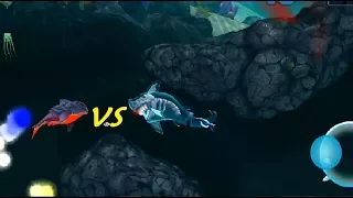 [NEW] GHOST SHARK vs ENEMY PYRO SHARK - Hungry Shark Evolution