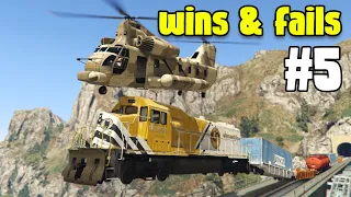 FUNNIEST Fails AND EPIC Win Moments in GTA 5 #5