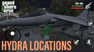 All Hydra Locations in GTA San Andreas (Android/iOS)