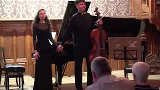 Владимир Вирок-Столетов (виолончель),  Алиса Духовлинова (фортепиано). Игорь Друх "Звуки Фуджи"