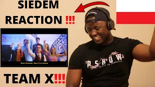 TEAM X - SIEDEM (Official Music Video) REACTION // POLISH MUSIC REACTION