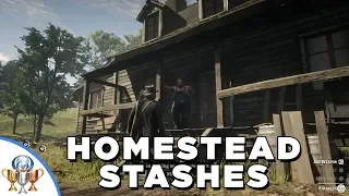 Red Dead Redemption 2 Breaking and Entering - All Homestead Stash Locations