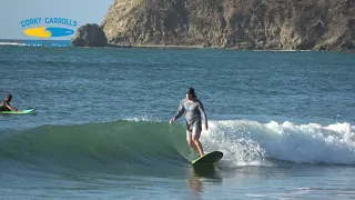 Beautiful Playa Garza, Nosara, Costa Rica | Corky Carroll's Surf School