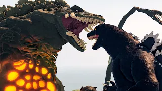 Biollante Remodel Vs Heisei Godzilla Movie Recreation - Kaiju Universe