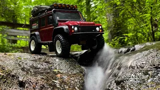 The Traxxas TRX4 Defender’s first Georgia expedition