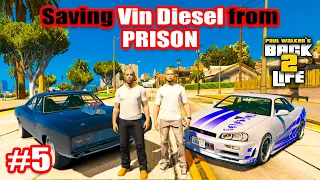 Gta5 Tamil Saving VinDiesel from Prison Bus | Fast & furious family Reunion | Tamil gameplay | GSF