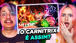 MACABRA demais! Relógio Esquisito "Carnitrix" (Ben 10 AU) | React Iron Master