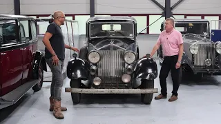 Fuzz & Roger take a look at two no reserve Rolls Royce 20/25's! Available at auction September 10th!