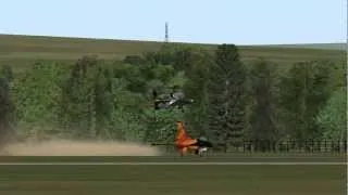 Virtual RNLAF Apache & F16 VFAT 2012 Display