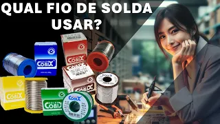 O que são as cores dos fios de solda, e qual devo usar? Apoio #Raisa e #Cobix