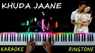 Khuda Jaane Piano Instrumental | Karaoke Lyrics | Ringtone | KK | Notes | Hindi Song Keyboard