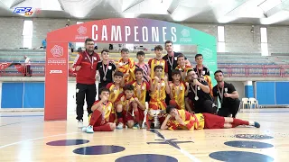 Resum Catalunya Aleví masculí - C. de Madrid (Final Campionat d'Espanya Futbol Sala)