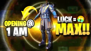 M13 RP CRATE OPENING | Luckiest Crate Ever🤯 | 1 am opening 😴 Pubgm