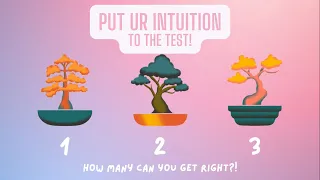 ✨ intuition test set #018 ✨ how to trust ur intuition - 3 choice intuition test 4 beginners