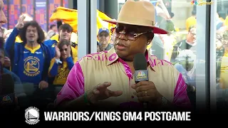 Rapper E-40 Reacts To Warriors GM4 vs Kings, GM1 Ejection | April 23, 2023