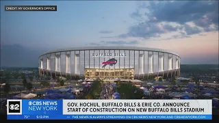 Hochul announces start of Buffalo Bills stadium construction