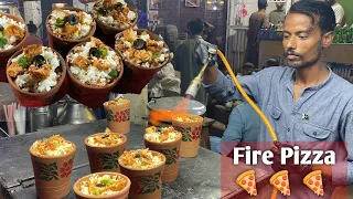 KULHAD PIZZA RECIPE | Homemade Fire Kulhad Pizza | Veg Pizza Recipe | Karachi Street Food | Pakistan
