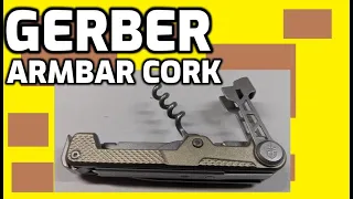 Gerber Armbar Cork Pocket Knife/Utility Tool Unboxing and Review