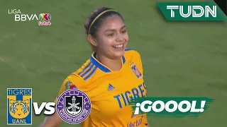 ¡Debut SOÑADO! Gran gol de Jana Gutierrez | Tigres 1-0 Mazatlán | Liga Mx Femenil AP 2021 J1 | TUDN