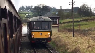 Keighley Worth Valley Railway Engine No.85 - Keighley to Oxenhope 8 January 2017