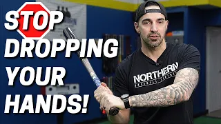 6 Hitting Drills To STOP Dropping Your Hands | EASY FIX | Baseball Hitting Tips