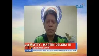 UB: Panayam kay Atty. Martin Delgra III, Chairman, LTFRB