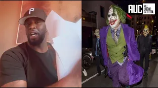 Diddy Goes Off After Movie Studio Sends Him A Cease And Desist Letter For Joker Halloween Costume