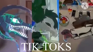 Dragon puppet  tik tok complication #1