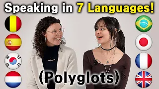 2 Polyglots Speaking in 7 Languages!! (Keep Switching Language)