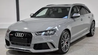 AUDI RS 6 Avant (2020) / Interior and Exterior Design #Nardo  Gray / intro / New