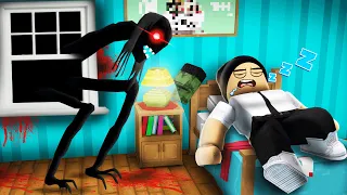 it comes when you sleep in roblox... (scary)