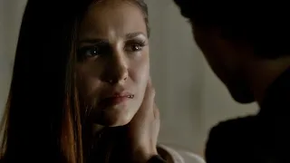 TVD 4x3 - Damon stops Elena from killing Matt, he will teach her how to feed | Delena Scenes HD