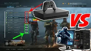 CONSOLE VS PC // Finally got a full cross-play match!!! // Call of Duty: Modern Warfare