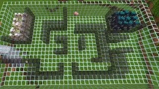 10 Warden vs 20 Iron Golem in Minecraft Maze