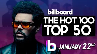 Billboard Hot 100 Top 50 Singles (January 22nd, 2022)