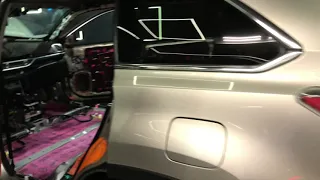 Как выполняется шумоизоляция Toyota Highlander, краткий обзор о родной и дополнительной шумозащите.