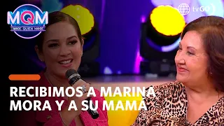 Mande Quien Mande:  We receive Marina Mora and her mother (TODAY)