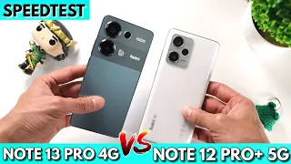 SpeedTest Redmi Note 13 Pro vs Note 12 Pro+ 5G🔥Helio G99 Ultra vs Dimensity 1080😱Cuál es más rápido🔥