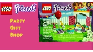 LEGO FRIENDS PARTY GIFT SHOP BUILD AND REVIEW HD