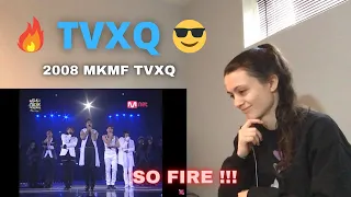 Reaction to mnet: 2008 MKMF TVXQ. WHAT A PERFORMANCE !!!