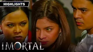 Lia gets angry after seeing Mateo got hurt | Imortal