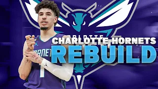 DRAFTING 3 STARS! REBUILDING THE CHARLOTTE HORNETS! NBA 2K23