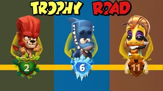 NEW WAY TO UNLOCK 7 CHARACTERS FOR FREE FROM TROPHY ROAD | Zooba UPDATE