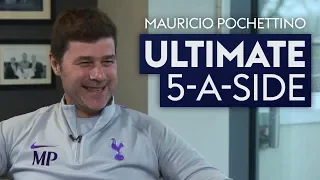 Who is the best player of all-time - Messi or Maradona? | Mauricio Pochettino's Ultimate 5-A-Side