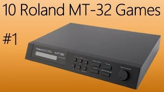 10 Roland MT-32 Games #1