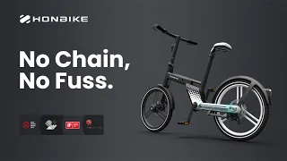 HONBIKE: The Most Convenient Ebike with Shaftdrive