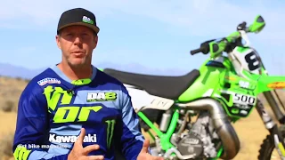 Destry Abbott's Special Edition Kawasaki KX500 - Dirt Bike Magazine