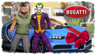 Джонни ПСИХ Джокерге БУГАТТИ сыйлады (GTA V)нурченл джони окигасы дако жонимен касой жони кішкентай