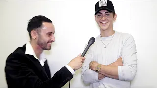Hero Fiennes Tiffin on playing young Tom Riddle, working with Michael Gambon and more!